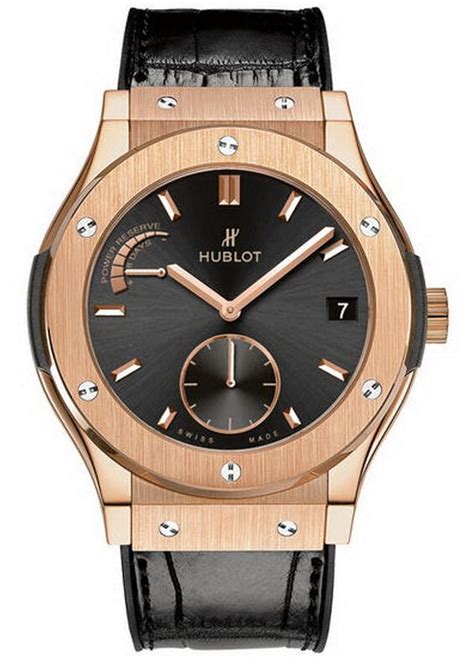 hublot classic fusion power reserve 8 days king gold replica|Hublot King Gold Replica .